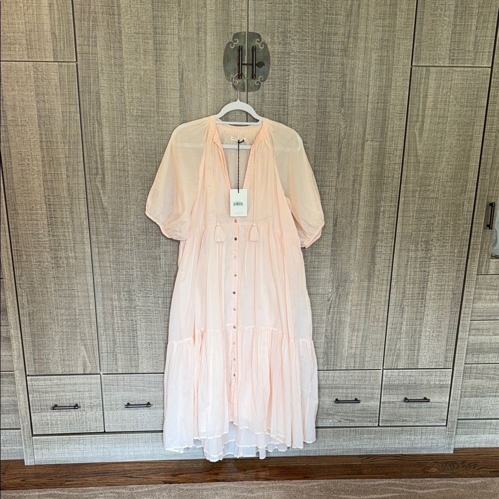 Spell &‎ The Gypsy Collective Peach Honey Smock Dress